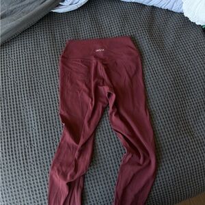 Maroon Leggings